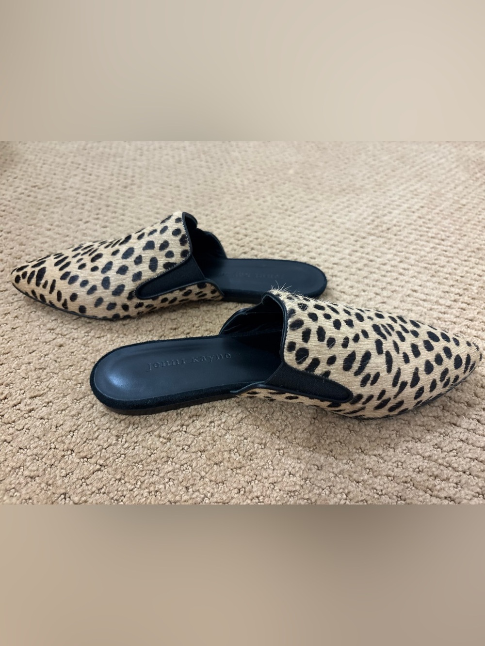 Jenni Kayne calf hair leopard print leather - BRAND NEW!! - Picture 3 of 6